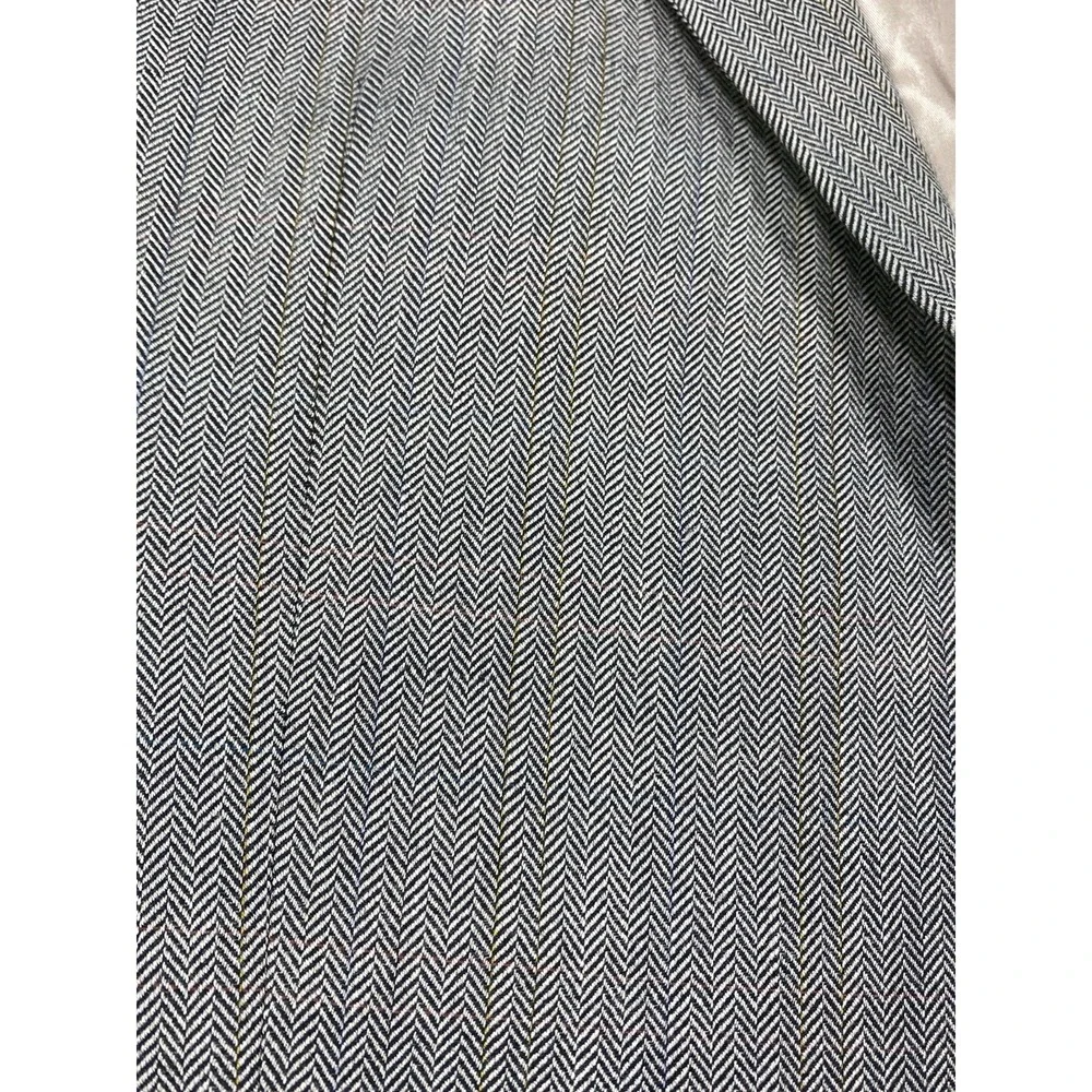 Polo Ralph Lauren Blazer Men‎ 42R Brown Herringbone Wool Jacket Sport Coat Suit